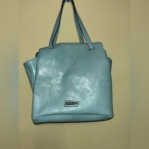 Madden Girl turquoise tote